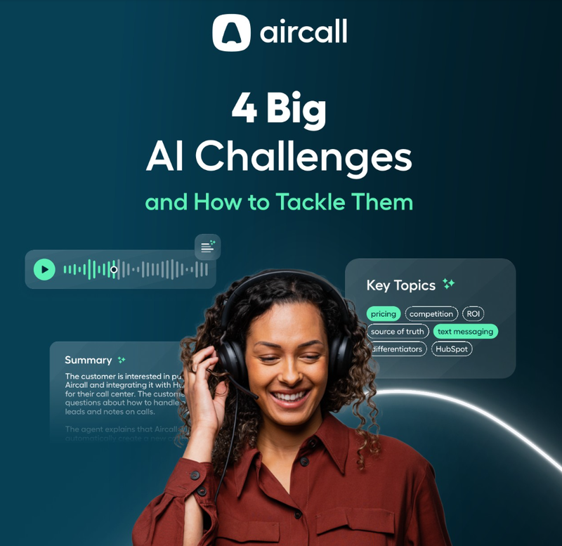 4 Big AI Challenges social carousel